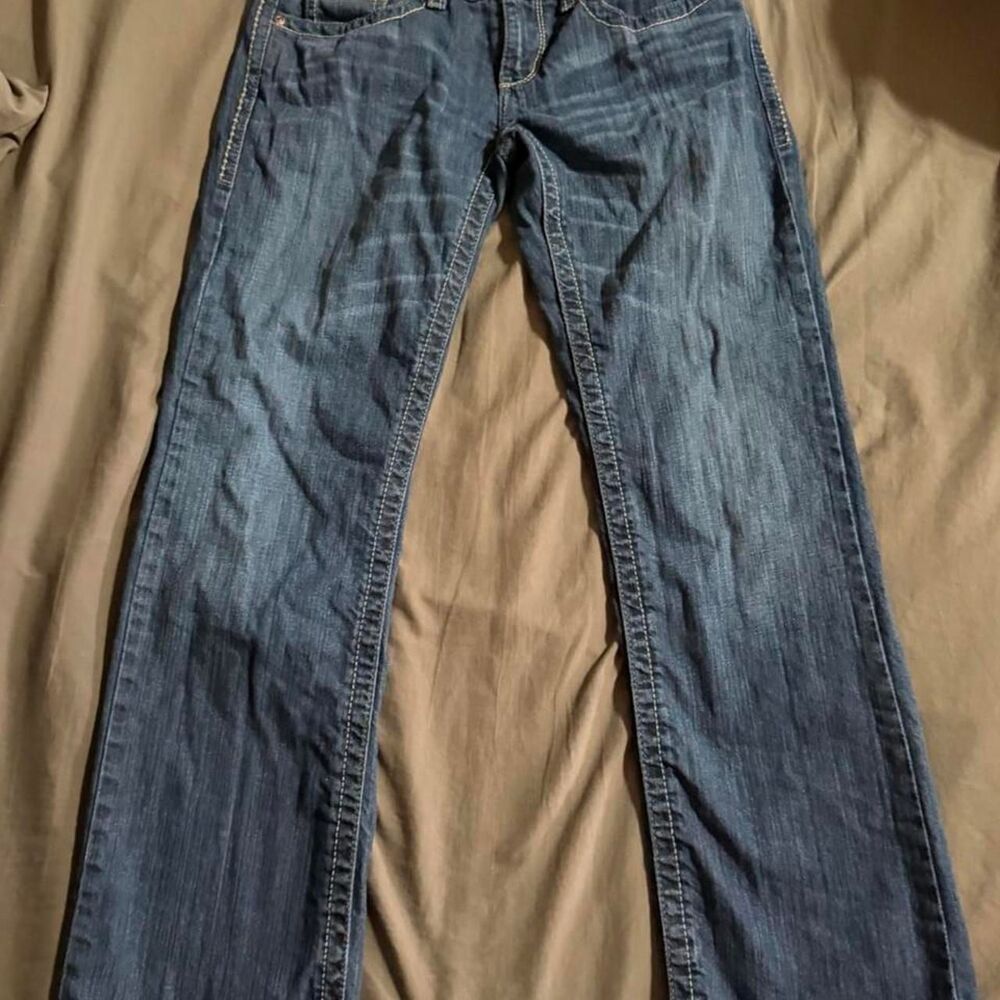 Ada Women's Navy and Blue Jeans